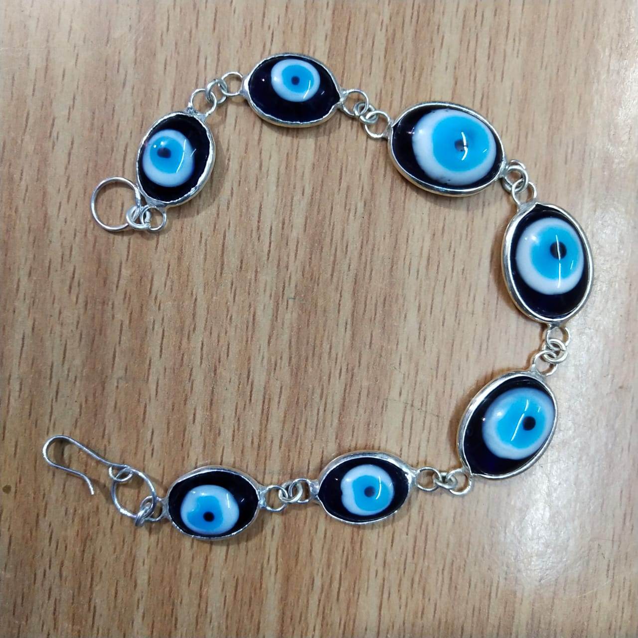 Evil Eye Bracelet (Nazar Suraksha) - Protection and Good Luck - Aemorio