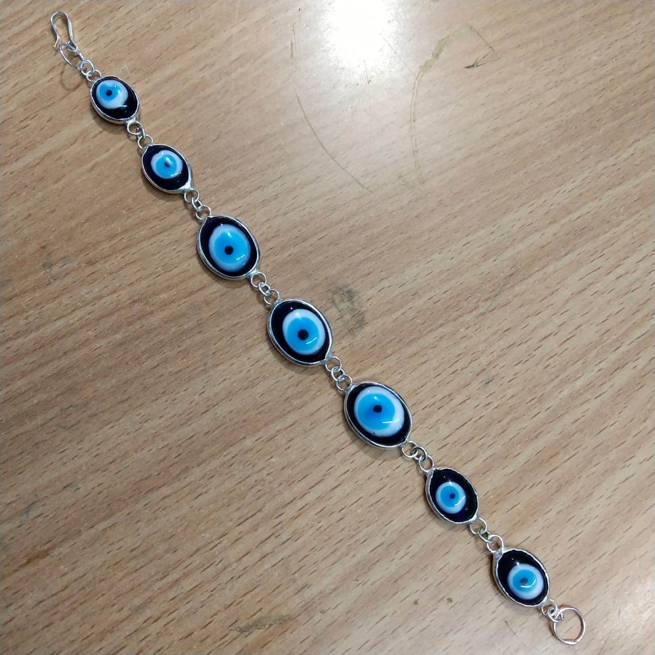 Evil Eye Bracelet (Nazar Suraksha) - Protection and Good Luck - Aemorio