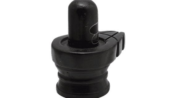 Black Stone Shivling for Home & Office Worship - Aemorio