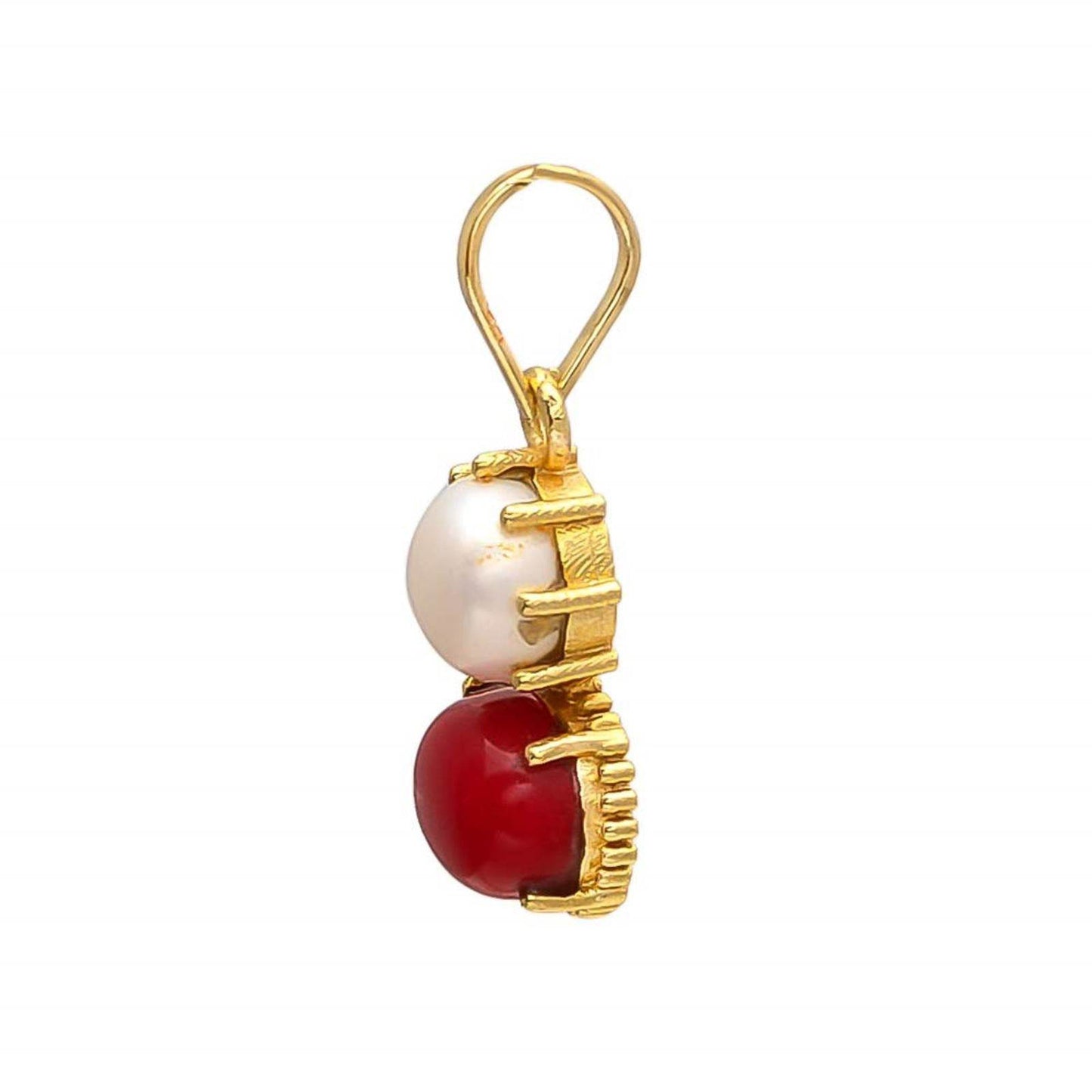 Pearl and Coral Pendant for Men and Women - Buy Online - Aemorio