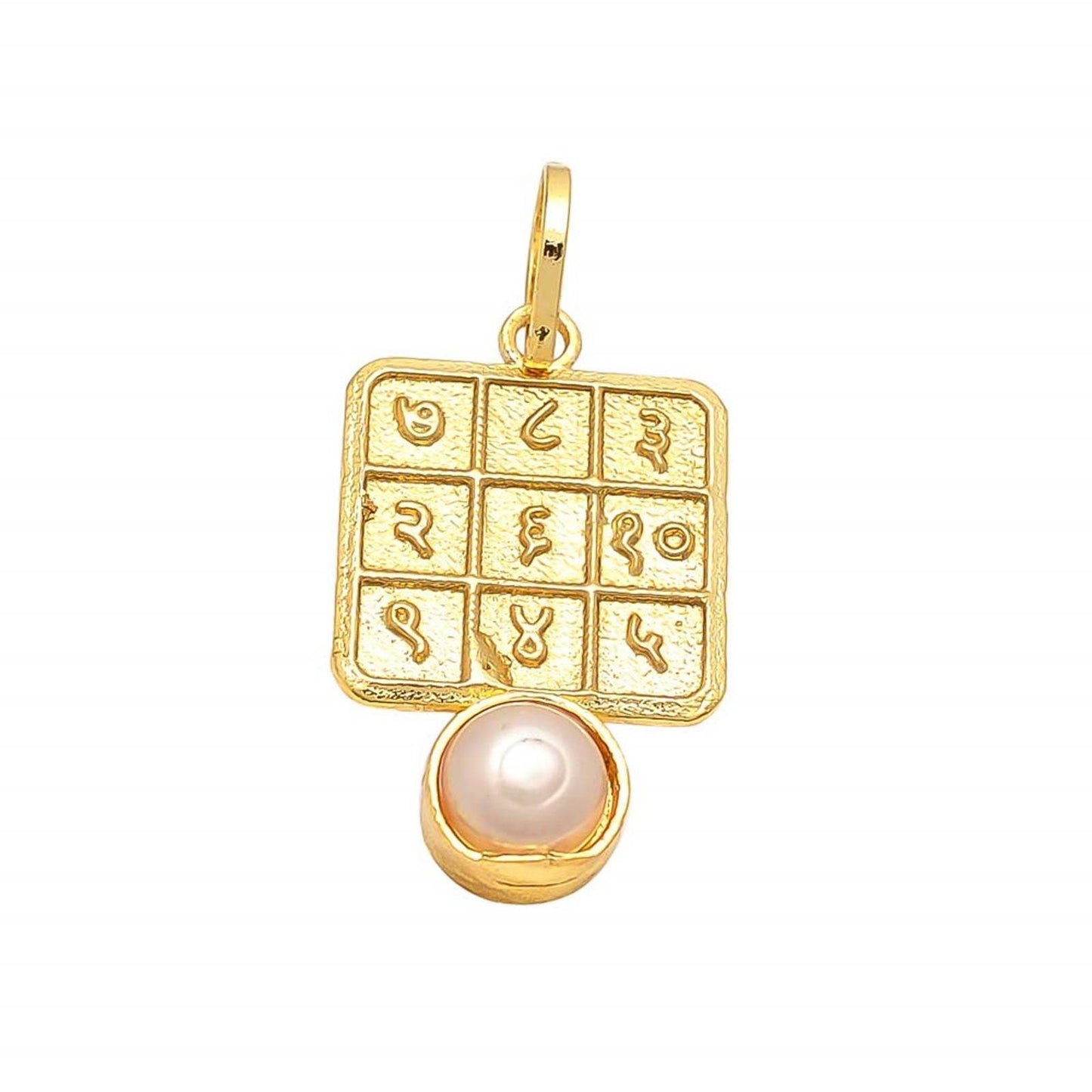 Cancer Zodiac Pearl Stone Pendant – Moon Remedy - Aemorio