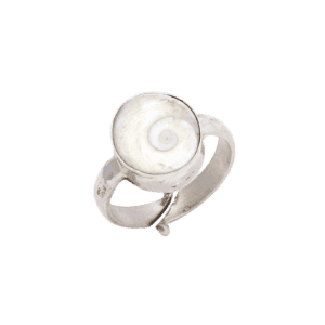 Silver Gomti Chakra Ring – 100% Original Natural Charm - Aemorio