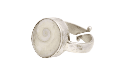 Silver Gomti Chakra Ring – 100% Original Natural Charm - Aemorio