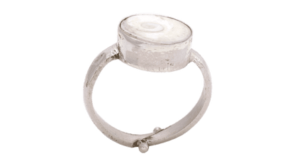 Silver Gomti Chakra Ring – 100% Original Natural Charm - Aemorio