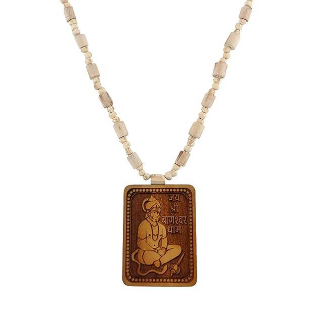 🕉️ Bageshwar Dham Hanuman Ji Tulsi Mala – Spiritual Power in Every Bead - Aemorio