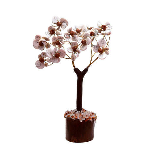 Gomti Chakra Tree with 102 Beads Rudraksha - Multicolour, Spiritual - Aemorio