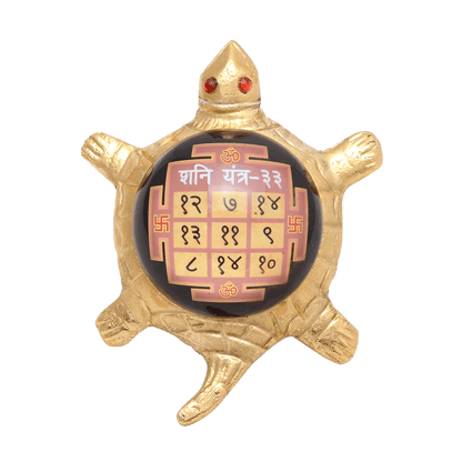 ortoise Shani Kawach Yantra - Spiritual Protection Bracelet - Aemorio