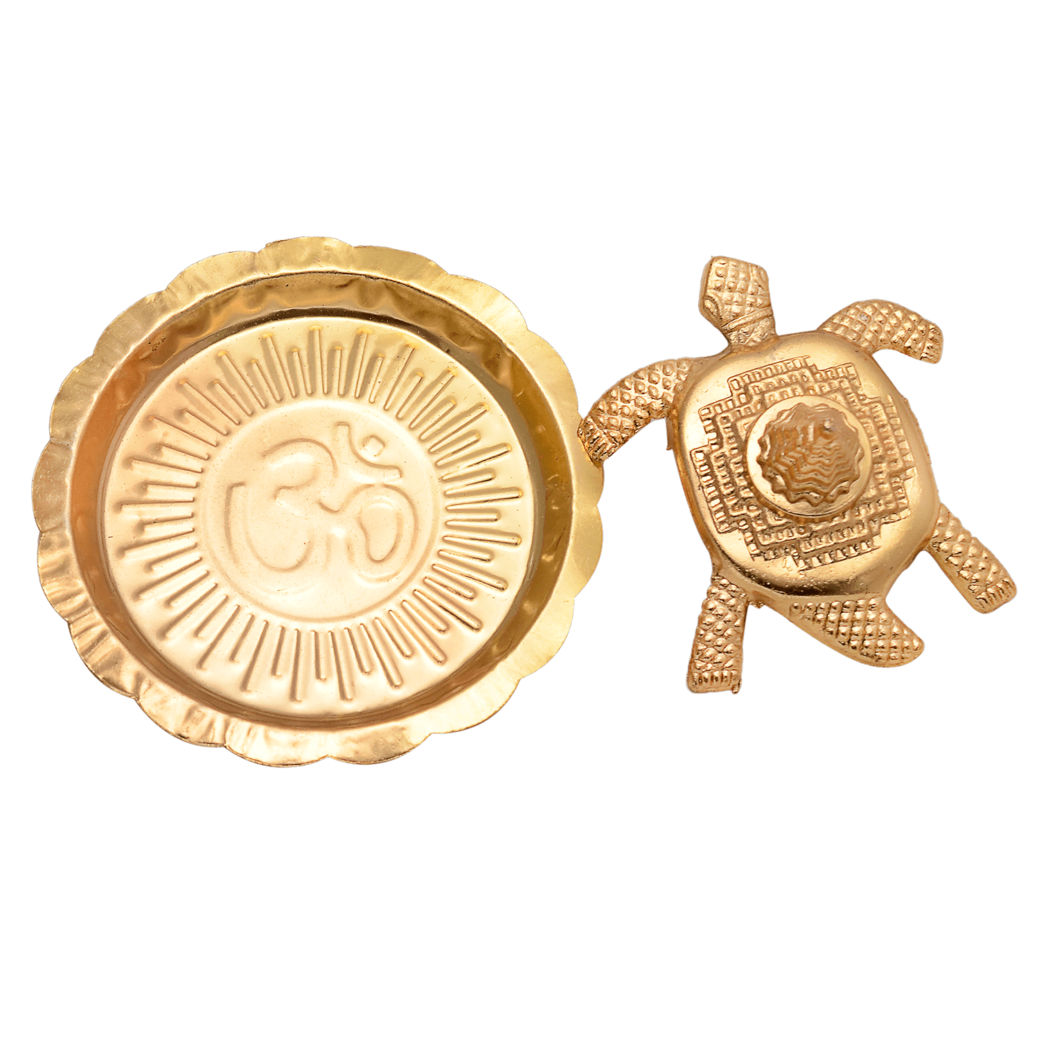 Vastu Meru Yantra/Shree Yantra Tortoise Set – Prosperity & Health - Aemorio