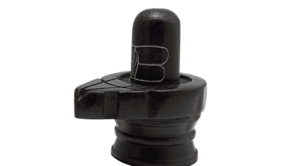 Black Stone Shivling for Home & Office Worship - Aemorio