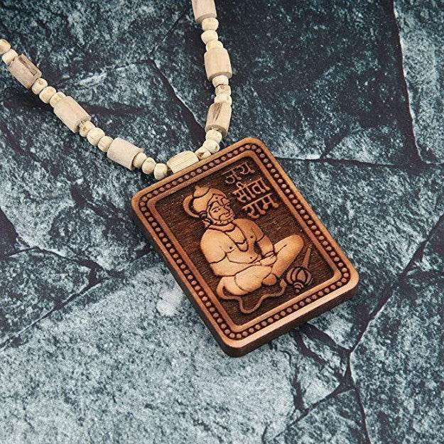 🕉️ Bageshwar Dham Hanuman Ji Tulsi Mala – Spiritual Power in Every Bead - Aemorio