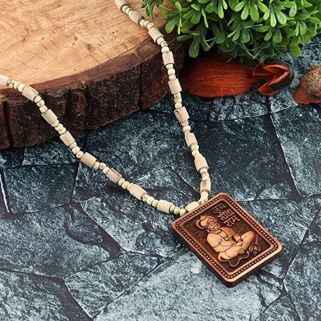 🕉️ Bageshwar Dham Hanuman Ji Tulsi Mala – Spiritual Power in Every Bead - Aemorio