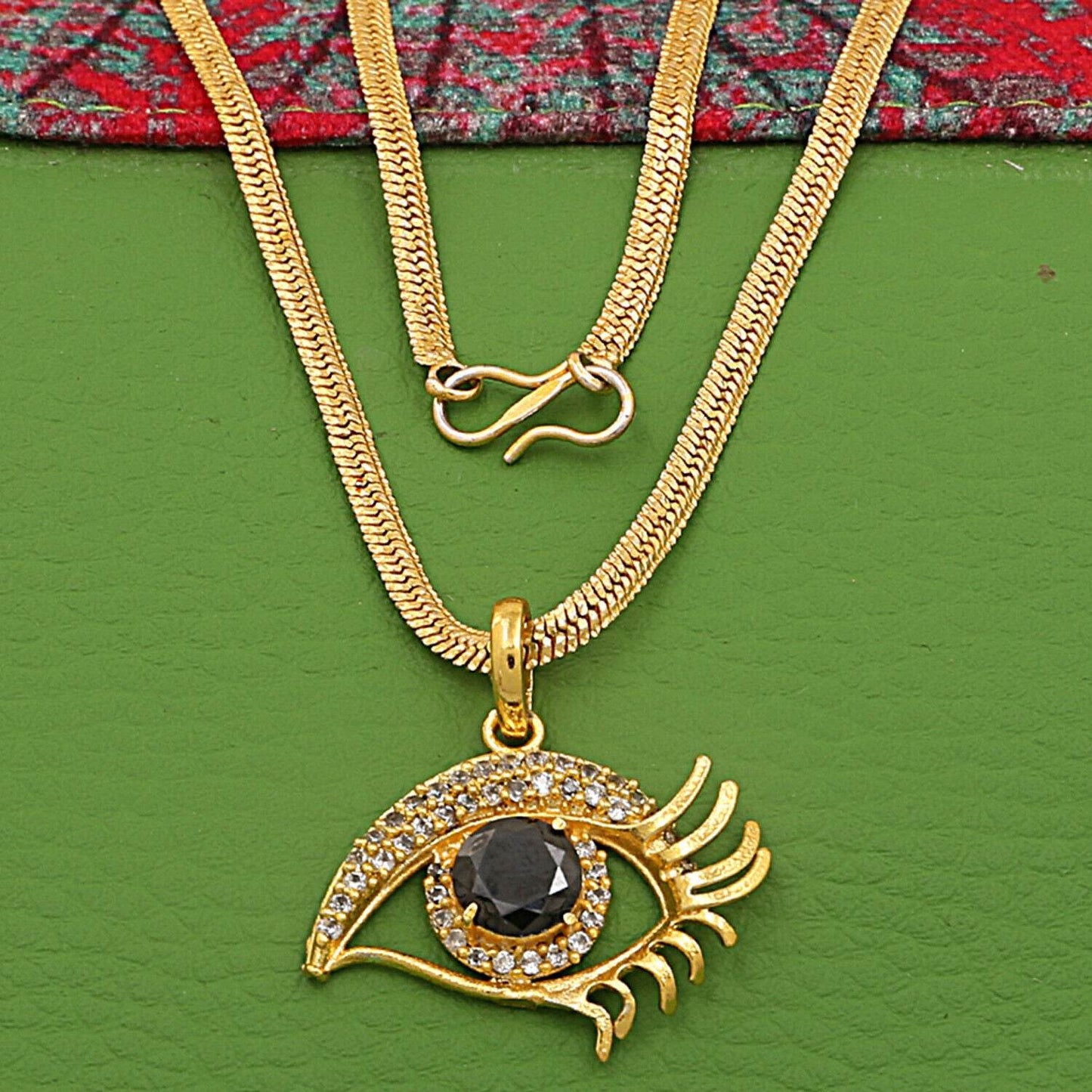 Evil Eye Protection Pendant - Lucky Charm for Good Health - Aemorio