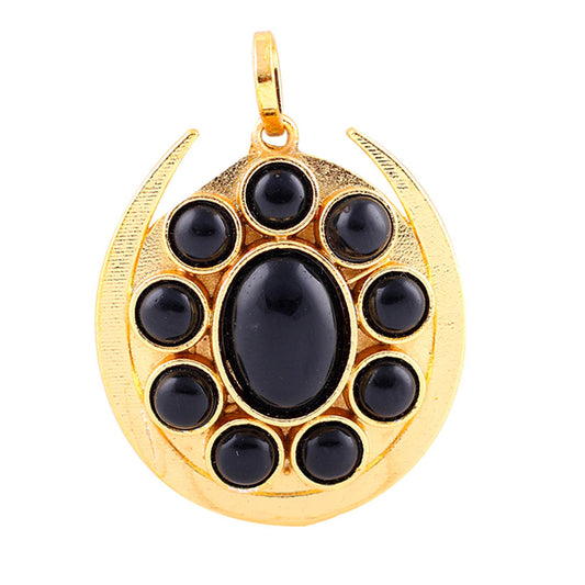 Shani Kawach Nazar Stone Pendant for Unisex - Aemorio