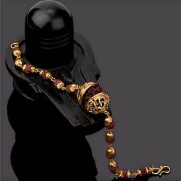 5 Face Rudraksha Bracelet - Original Rudraksha from Nepal - Aemorio