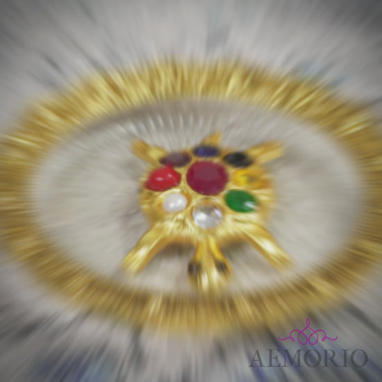 Navratan kachua plate-Aemorio