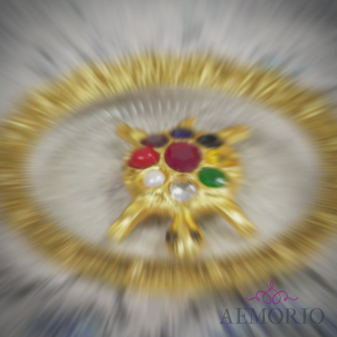 Navratan kachua plate-Aemorio
