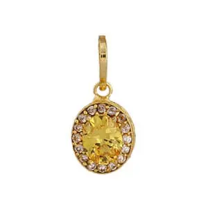 Yellow on sale sapphire locket