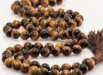 Buy Tiger Eye Mala - Original Bead Stone 6mm